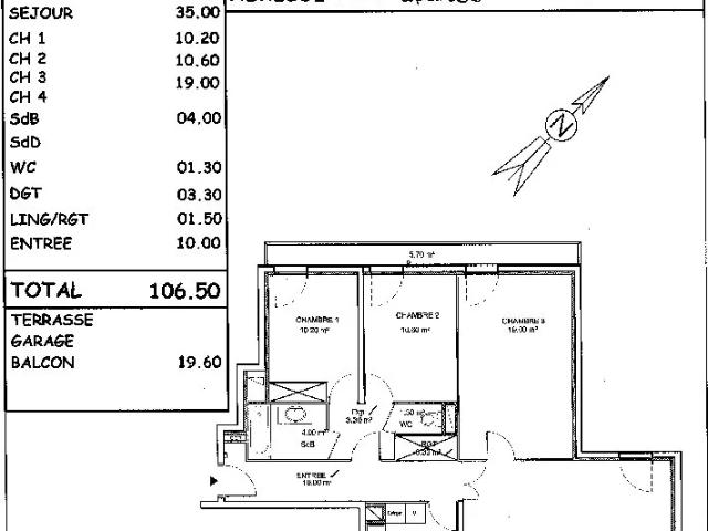 Location Appartement T5 à Reims, 51100 ER.22288 Plurial Novilia