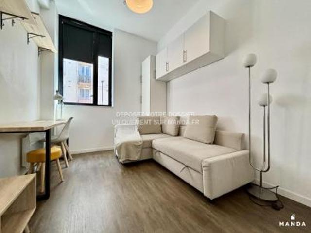 location appartement toulouse 1 pièce 21 m2 haute garonne 31400 599 € / mois