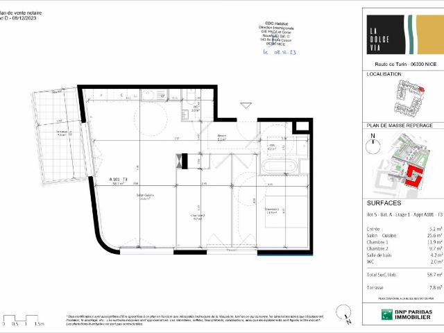 Location Appartement Venelle des Iscles du Moulin, Nice