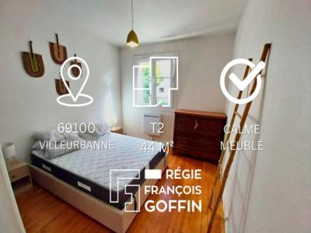 location appartement villeurbanne 2 pièces 44 m2 rhone 69100 760 € / mois