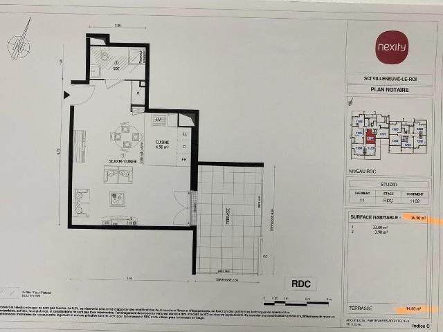 Location Appartement Voie de Seine, Villeneuve le Roi