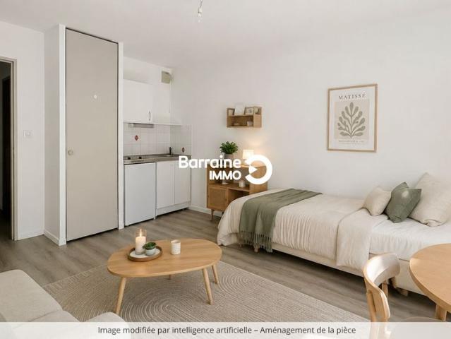 Location appartement à Brest 18.47m²
