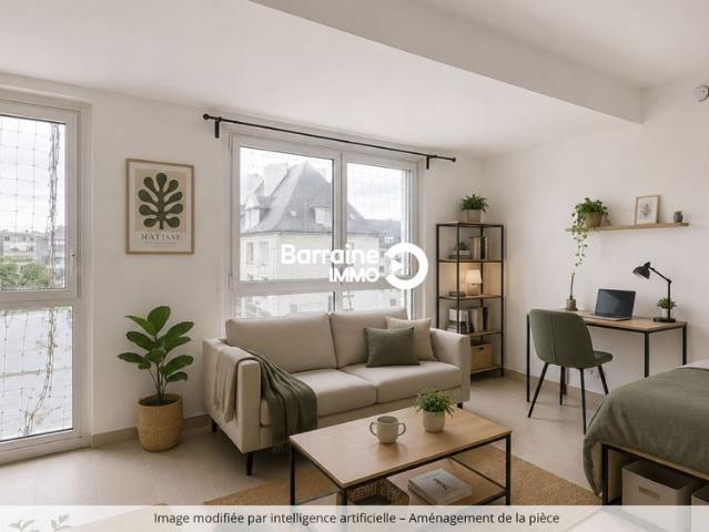 Location appartement à Brest 28.41m²