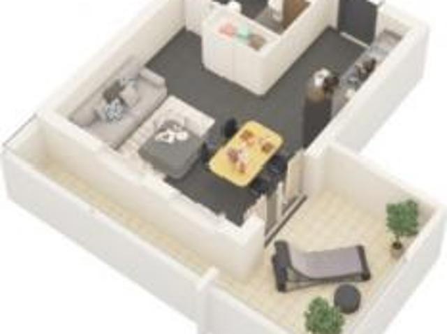 location appartement ajaccio 1 pièce 29 m2 corse 20090 628 € / mois