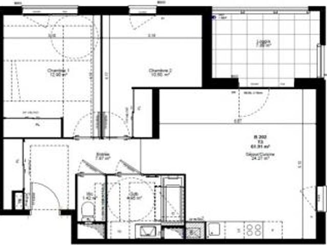 location appartement albertville 3 pièces 61 m2 savoie 73200 980 € / mois