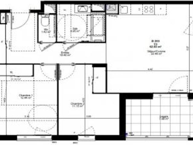 location appartement albertville 3 pièces 62 m2 savoie 73200 920 € / mois