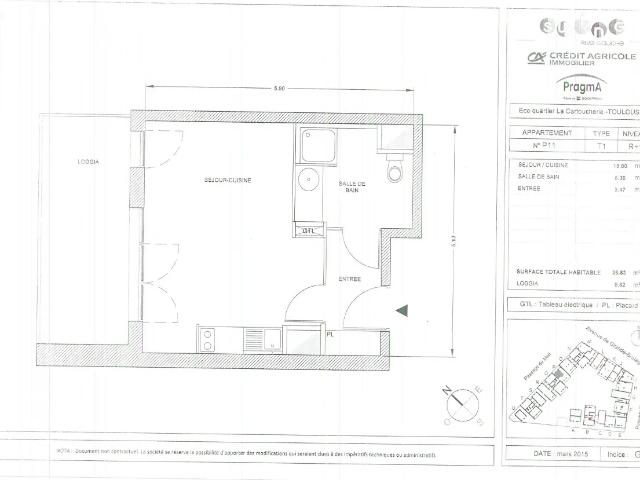 Location Appartement Allée Jacqueline de Romilly, Toulouse