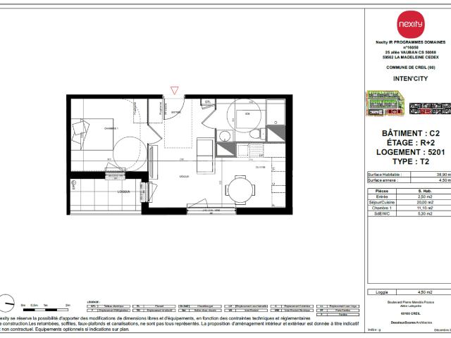 Location Appartement Allée Lafayette, Creil