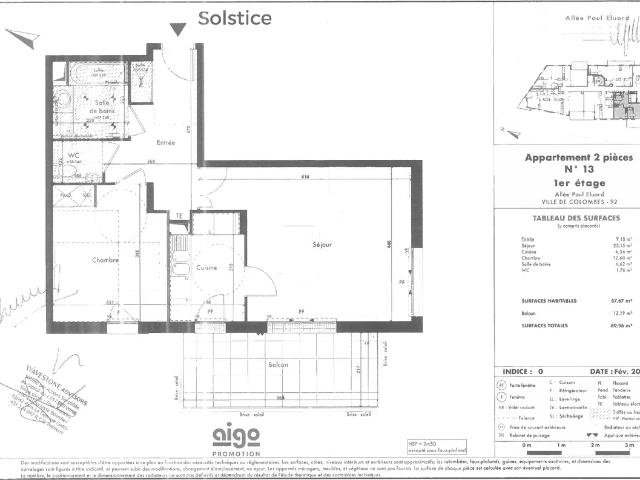 Location Appartement Allée Paul Éluard, Colombes