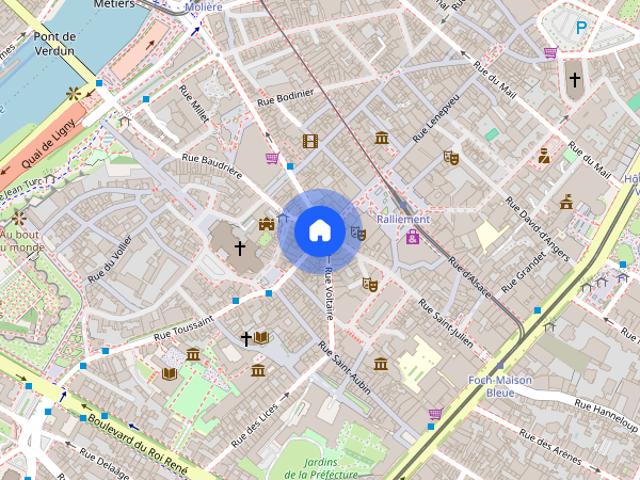 Location appartement Angers: 815 € AJP Immobilier Angers