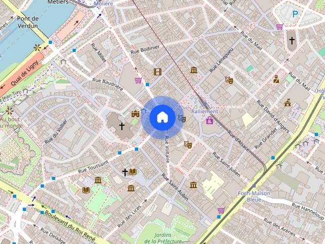 Location appartement Angers: 870 € AJP Immobilier Angers