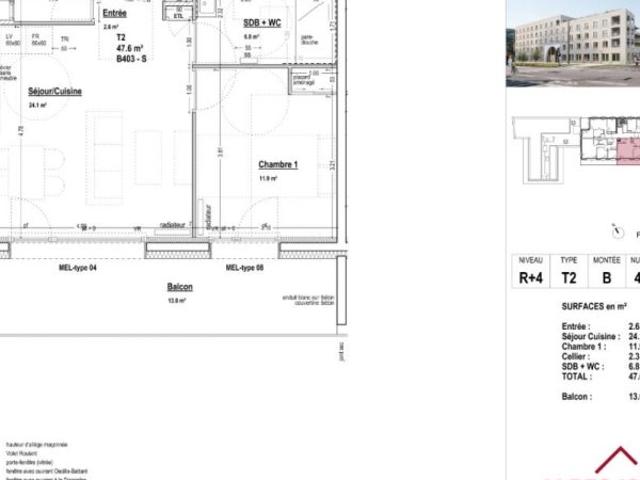 Location Appartement Avenue Charles de Gaulle, Le Pont de Claix