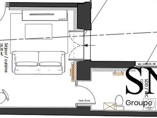 Location Appartement Avenue Albert Thomas, Carmaux