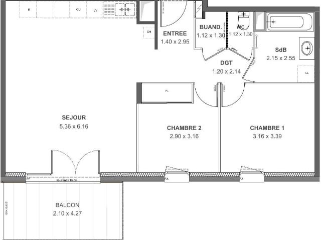 Location Appartement Avenue d'Évian, Thonon les Bains