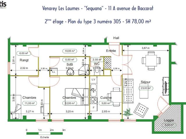 Location Appartement Avenue de Baccarat, Venarey les Laumes
