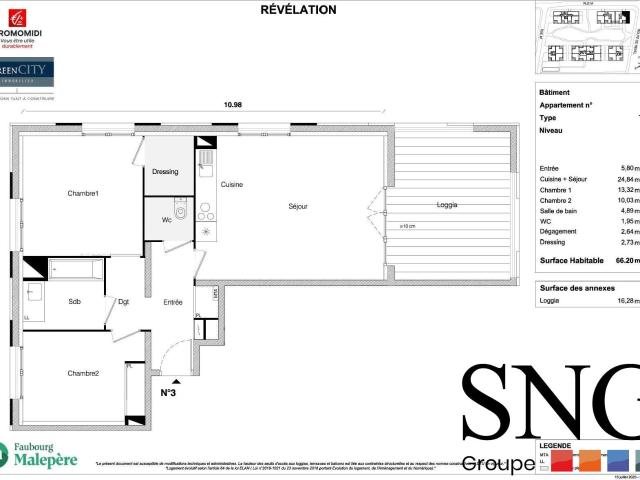 Location Appartement Avenue de la Marcaissonne, Toulouse