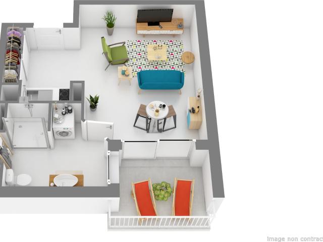 Location Appartement Avenue de la Planche, Marseille