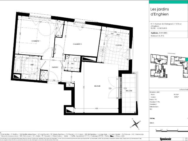Location Appartement Avenue de Stalingrad, Asnières sur Seine