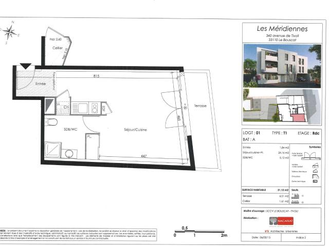 Location Appartement Avenue de Tivoli, Le Bouscat