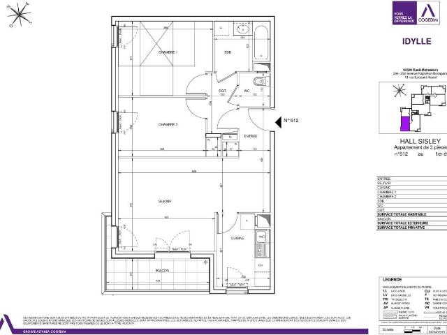 Location Appartement Avenue Delille, Rueil Malmaison