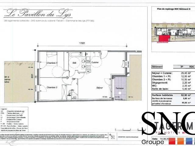 Location Appartement Avenue du Colonel Fabien, Dammarie les Lys