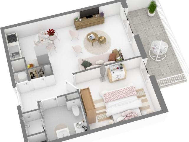 Location Appartement Avenue du Houga, Mont de Marsan