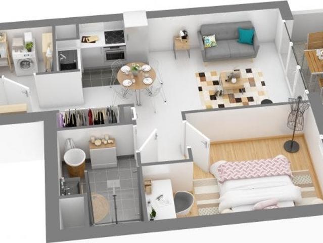 Location Appartement Avenue du Loup, Pau