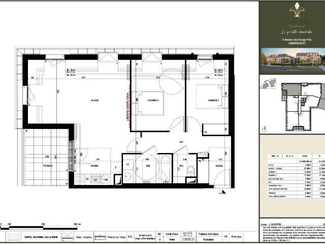 Location Appartement Avenue du Maréchal Leclerc de Hauteclocque, Hardricourt