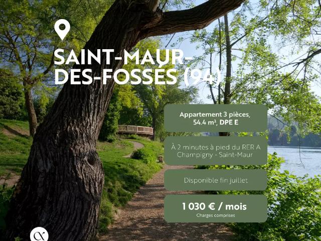 Location Appartement Avenue Foch, Saint Maur des Fossés