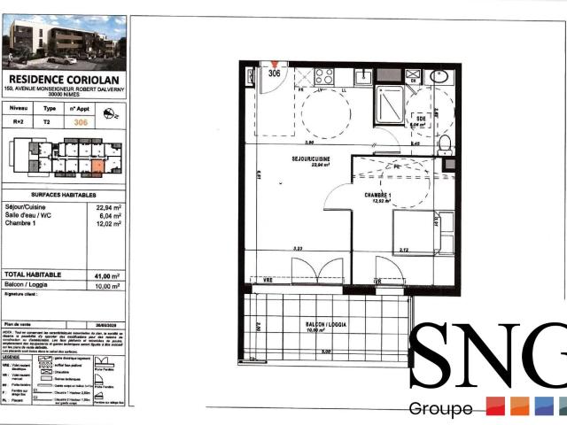 Location Appartement Avenue Monseigneur Robert Dalverny, Nîmes
