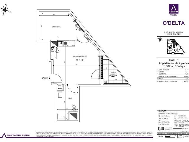 Location Appartement Avenue Marie Antoinette Tonnelat, Nantes