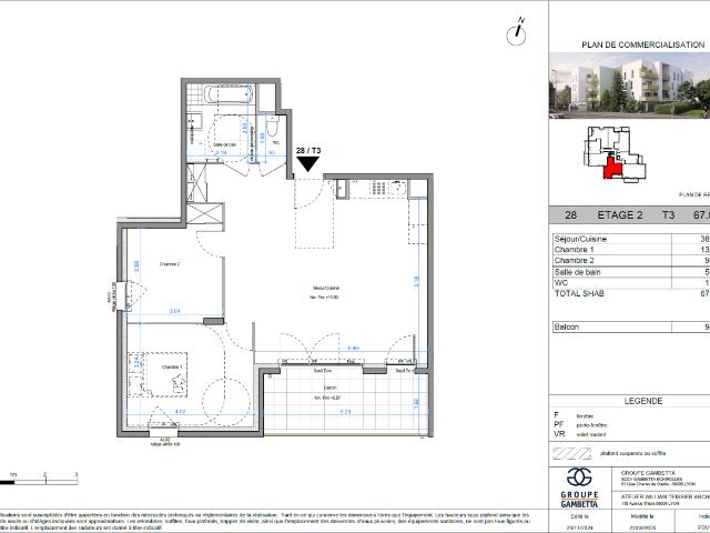 Location Appartement Avenue de Kimberley, Échirolles