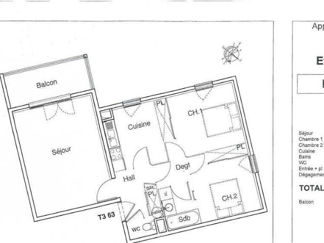 Location Appartement Avenue Paul Santy, Lyon