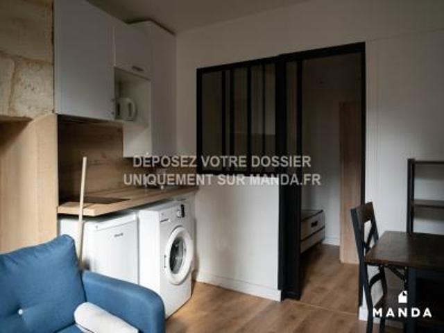 location appartement bordeaux 2 pièces 20 m2 gironde 33000 620 € / mois