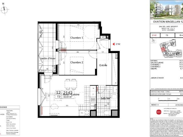 Location Appartement Boulevard de Valmy, Colombes