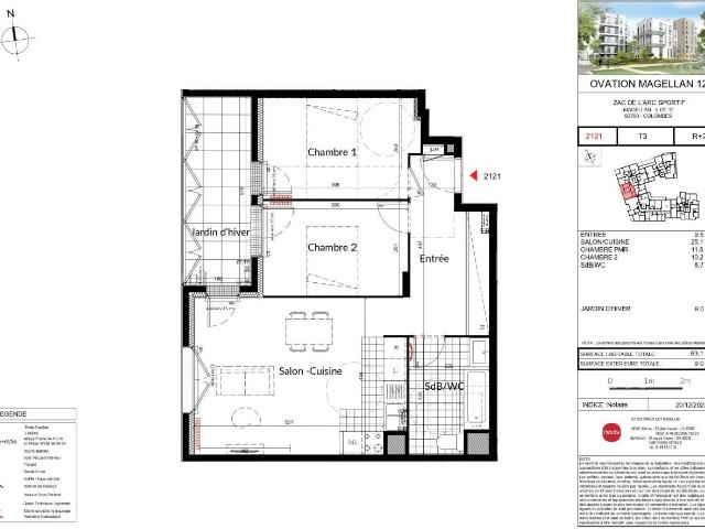Location Appartement Boulevard de Valmy, Colombes