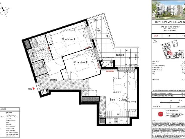 Location Appartement Boulevard de Valmy, Colombes