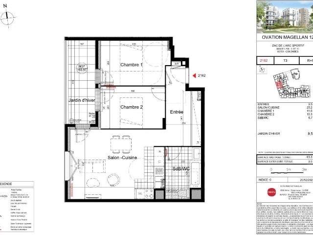 Location Appartement Boulevard de Valmy, Colombes