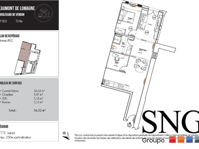 Location Appartement Boulevard de Verdun, Beaumont de Lomagne
