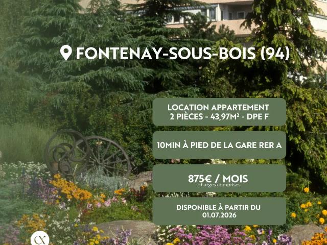 Location Appartement Boulevard de Verdun, Fontenay sous Bois