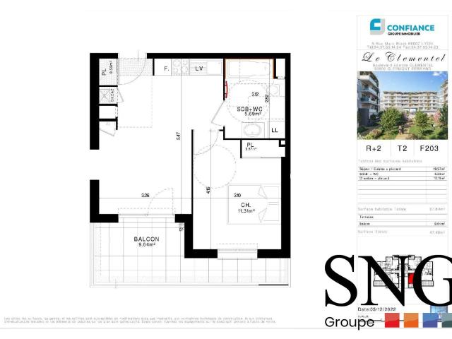 Location Appartement Boulevard Étienne Clémentel, Clermont Ferrand