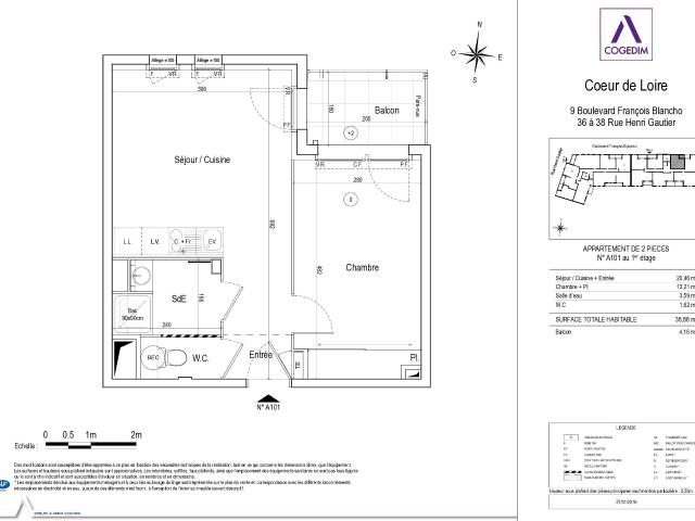 Location Appartement Boulevard François Blancho, Couëron