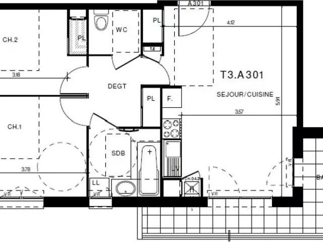 Location Appartement Boulevard Jacques Bingen, Clermont Ferrand