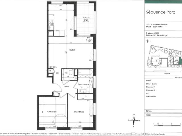 Location Appartement Boulevard Pinel, Lyon