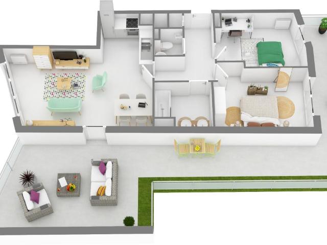 Location Appartement Boulevard Tristan Corbière, Marseille