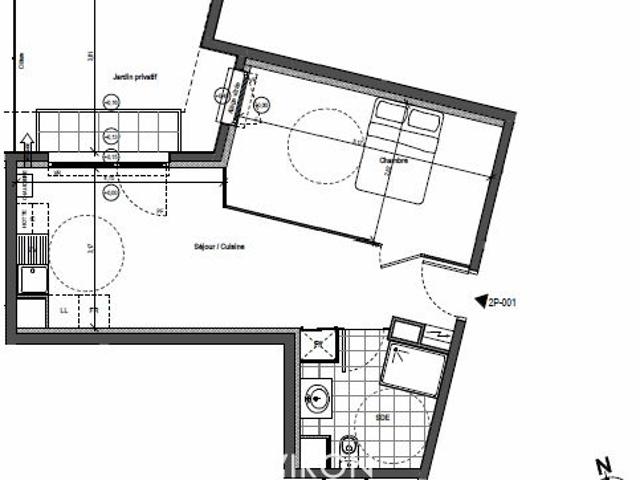 Location appartement Chartres 2 pièces 42.4m² 620€ | Aviron Conseil Immobilier