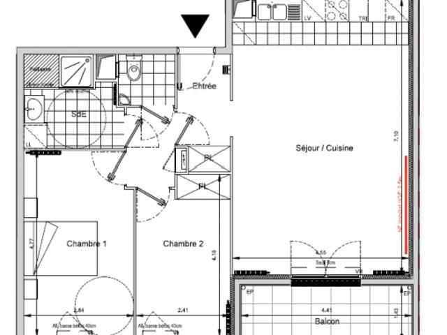 Location Appartement Chemin d'accès aux Abbesses, Gagny