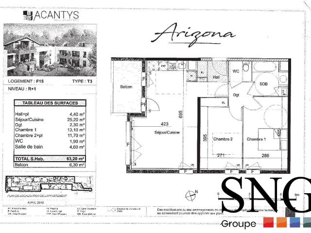 Location Appartement Chemin de Larramet, Tournefeuille