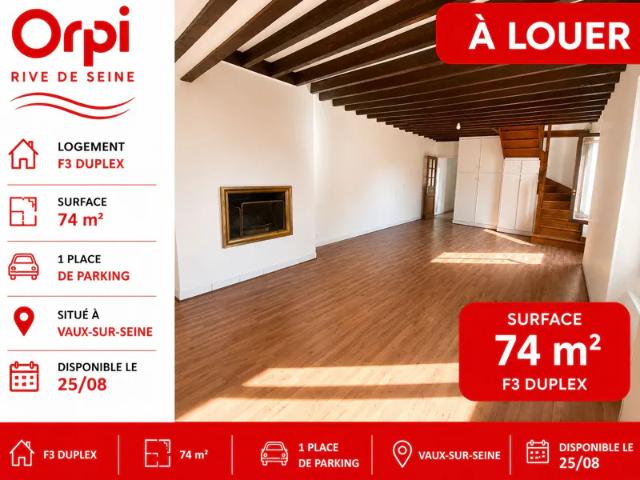 Location Appartement Chemin des Carrières et du Bel Air, Vaux sur Seine
