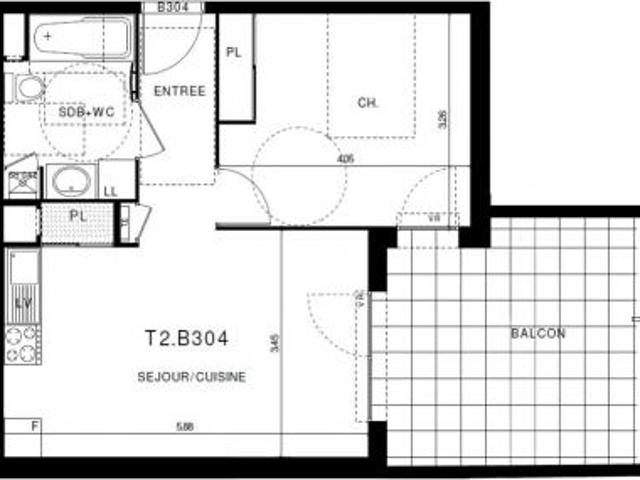 location appartement clermont ferrand 2 pièces 43 m2 puy de dome 63000 645 € / mois